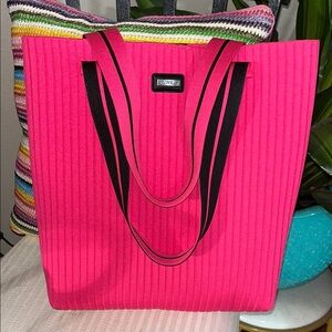 Sun n’ Sand Adriana Beach Pink Tote Bag
